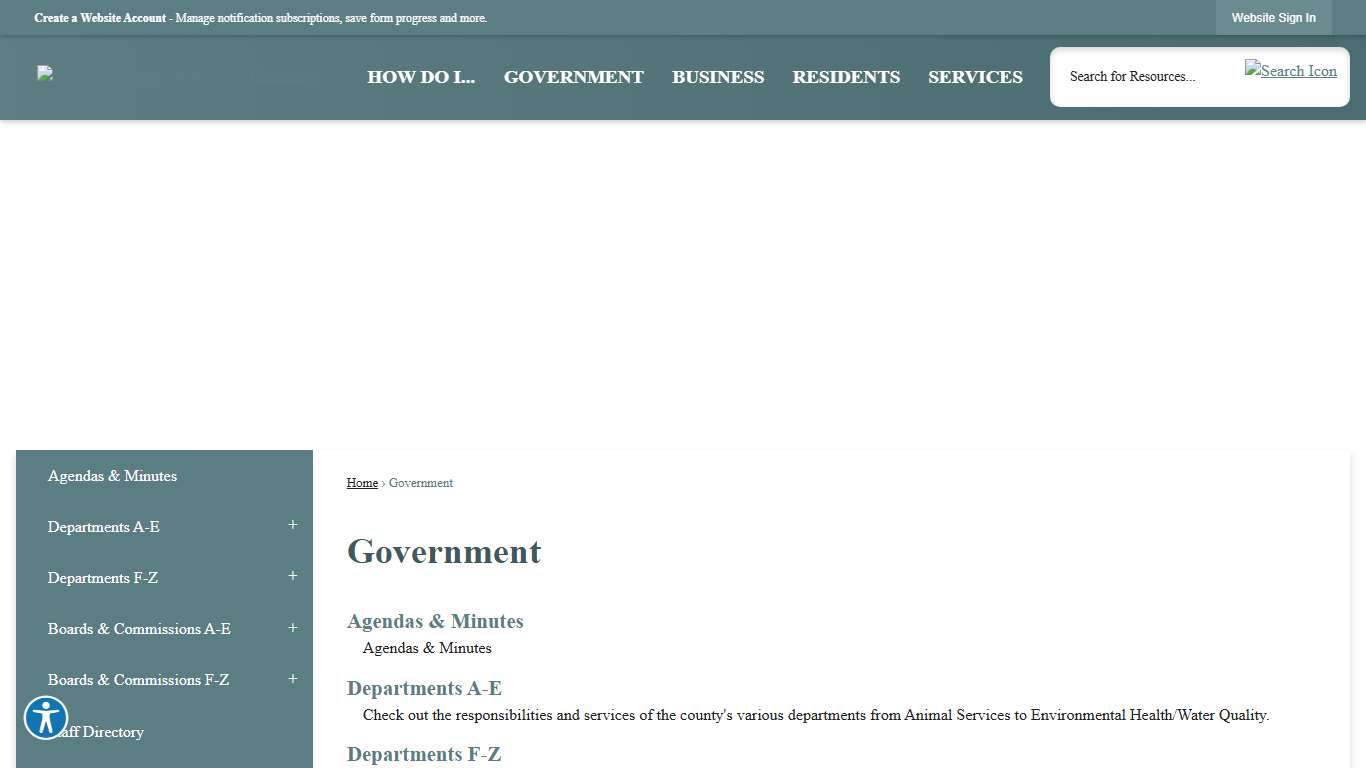 Government Jefferson County, WA