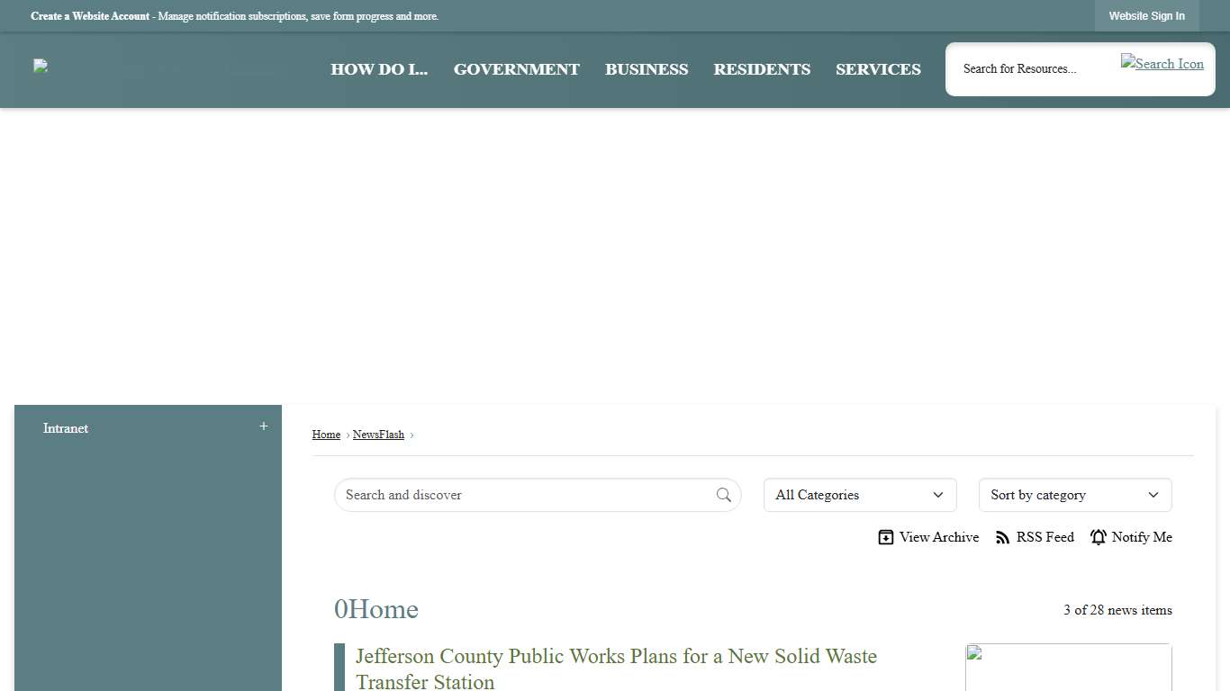 News Flash • Jefferson County, WA